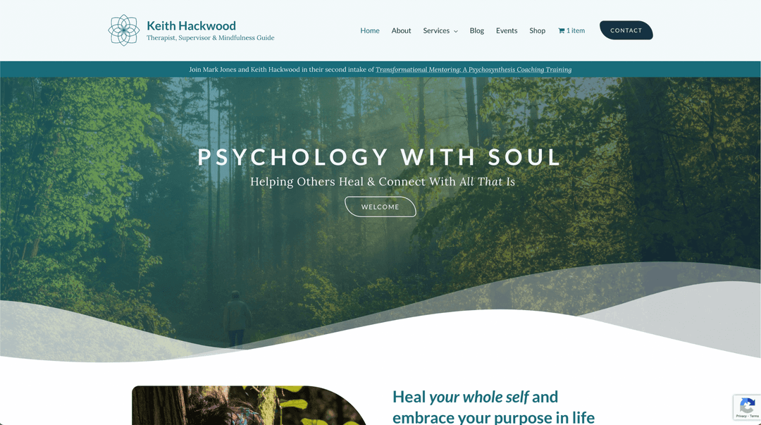 Keith Hackwood website